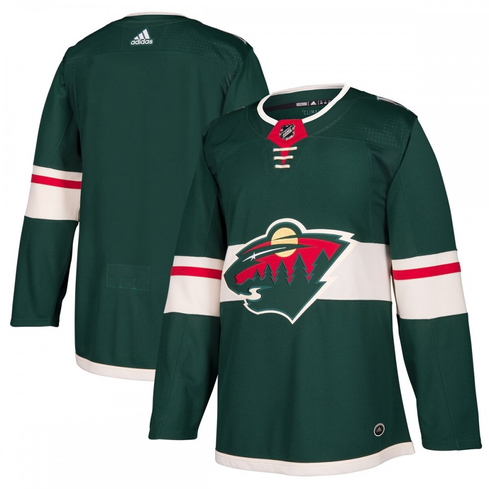 Minnesota Wild adidas Home Authentic Blank Jersey - Green-Pro Kit Vault | Brand New 26/27 Sports Jerseys